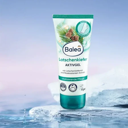 Balea Gel activo para pies con pino y espino amarillo, 100 ml