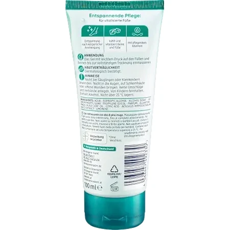 Balea Gel activo para pies con pino y espino amarillo, 100 ml