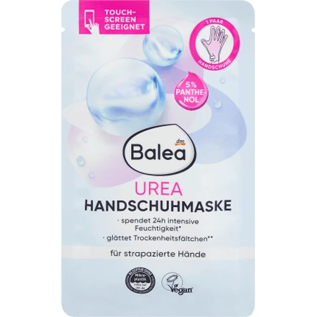 Balea Handverzorgingsmasker met Urea, 2 stuks.