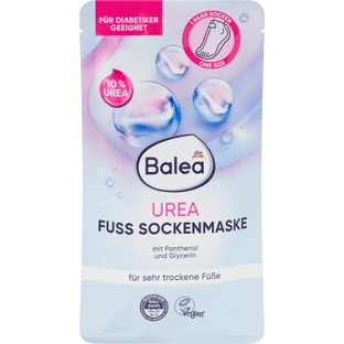 Balea Voetensokkenmasker met ureum, 2 stuks