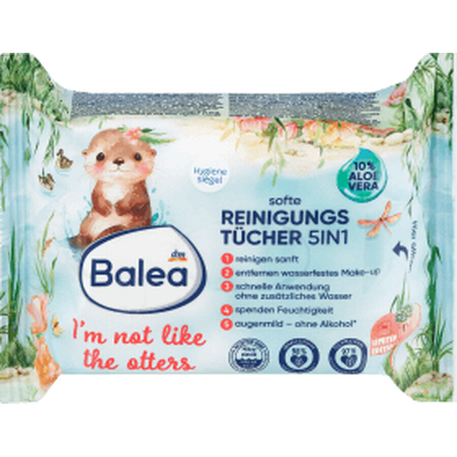 Balea Wet Wipes I'm not like the otters, 25 pcs