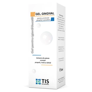 Tisodent gingival gel for protection of sensitive gums, 50 ml, Tis Farmaceutic