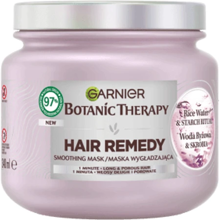 Botanic Therapy Lange Haarmaske Reiswasser, 340 ml