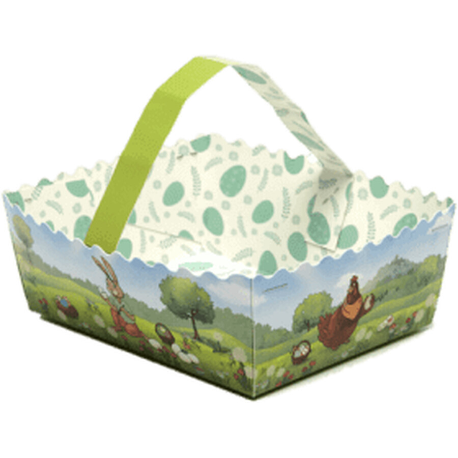 Heitmann Cardboard basket with handle, 1 piece Heitmann Cardboard basket with handle, 1 piece