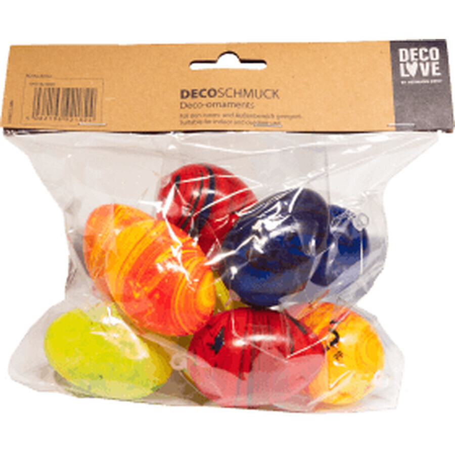 Heitmann Decorative marble effect eggs, 9 pcs