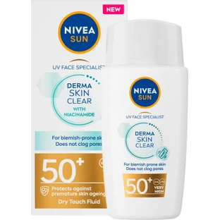 Nivea SUN Face Fluid with Nicinamide and SPF50+, 40 ml