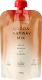 Nutrino Lab Piure Cocoa Anyway, applesauce, banana, oats and cocoa, 180 g