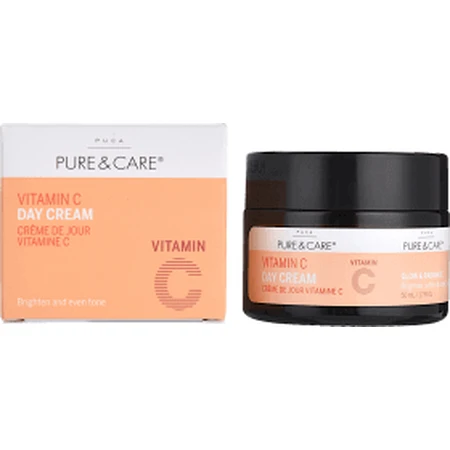 Puca Pure&amp;Care Crema de Día Vitamina C, 50 ml