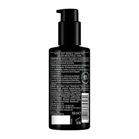 Syoss Leave-In Serum Intense Plex, 100 ml