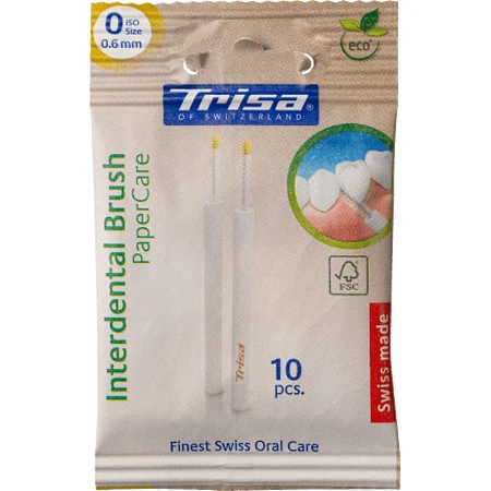 Trisa Interdentale rager ISO 0 Paper Care, 1 st