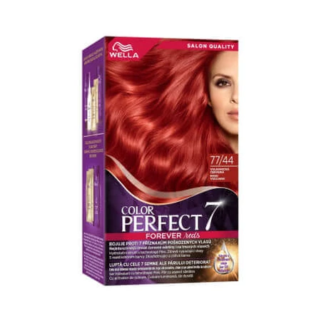 Wella Colour Perfect Permanent Colour 77/44 volcanic red, 1 pc