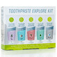 Explore Whitening Toothpaste Kit, multifunctional, 5 flavors, Beconfident, 125 ml (5 x 25)
