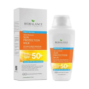 Leche solar SPF 50+, muy alta protección UVA &amp; UVB, Bio Balance, 150 ml