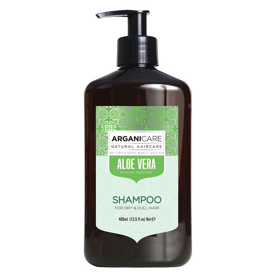 Winkel op Hydraterende shampoo met aloë vera voor vette aanzet en droge punten, Arganicare, 400 ml Hydraterende shampoo met aloë vera voor vette aanzet en droge punten, Arganicare, 400 ml