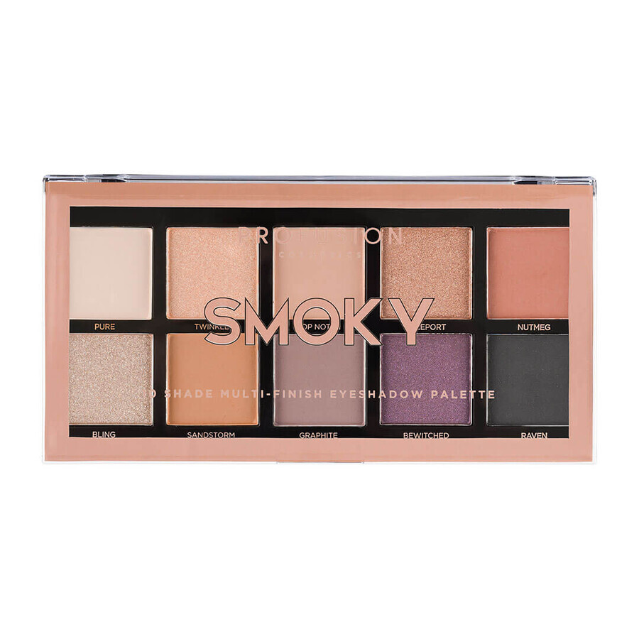 Acquista SMOKY, Palette di ombretti 10 tonalità, Profusion Cosmetics, 103 g SMOKY, Palette di ombretti 10 tonalità, Profusion Cosmetics, 103 g