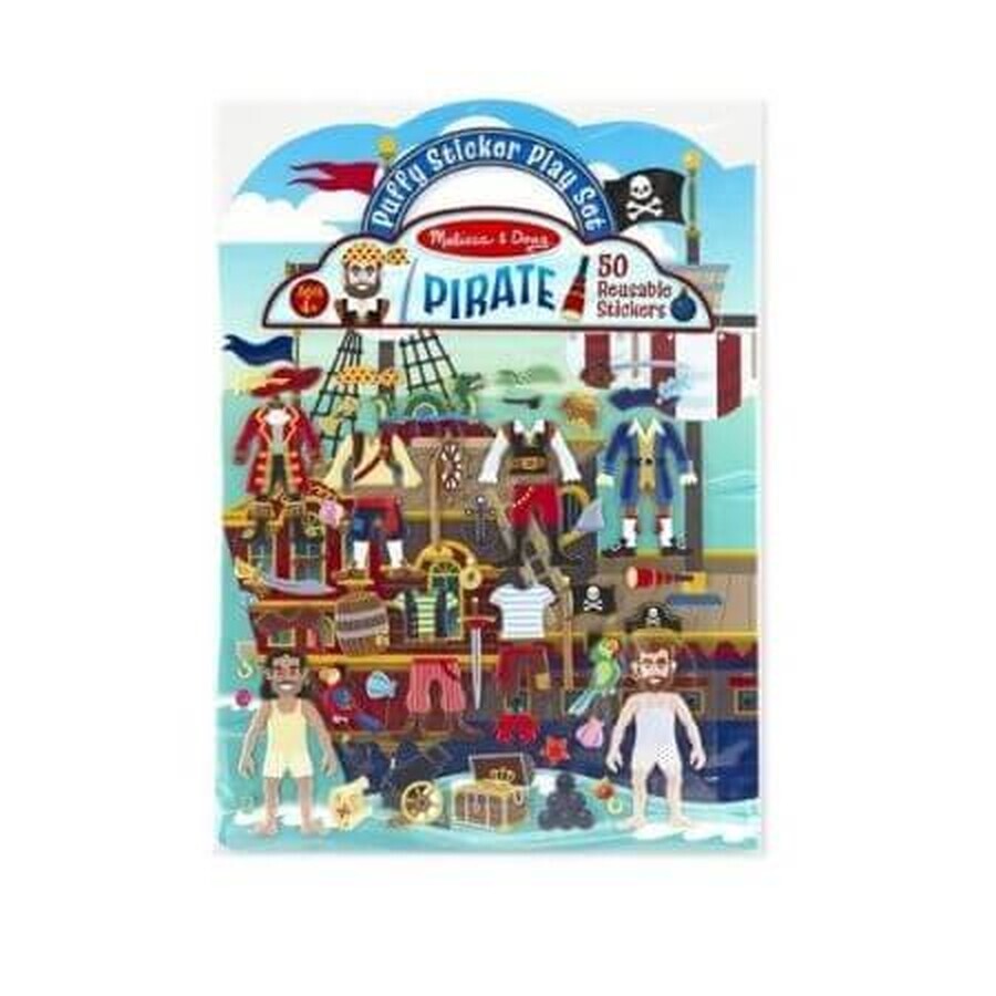 Pegatinas de piratas, Melissa&Doug