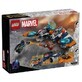 Rocket vs Ronan fighter plane, 8 years +, 76278, Lego Marvel