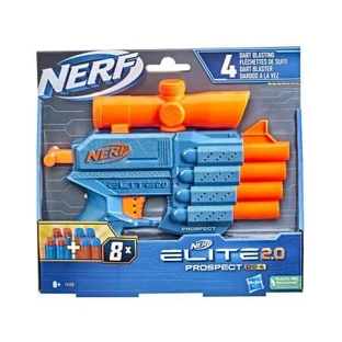 Nerf Blaster Elite 2.0 Prospect QS 4, +8 años, Hasbro