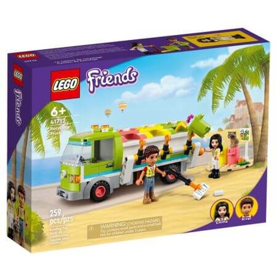 Lego Friends Recycling-LKW, +6 Jahre, 41712, Lego