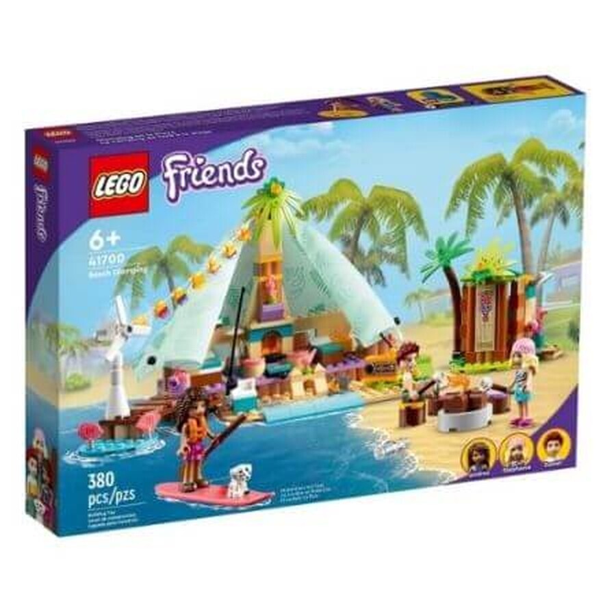 Lego Friends Luxe Strandcamping, +6 jaar, 41700, Lego