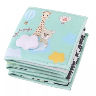 Libro sensorial plegable Jirafa Sophie, +0 meses, Vulli