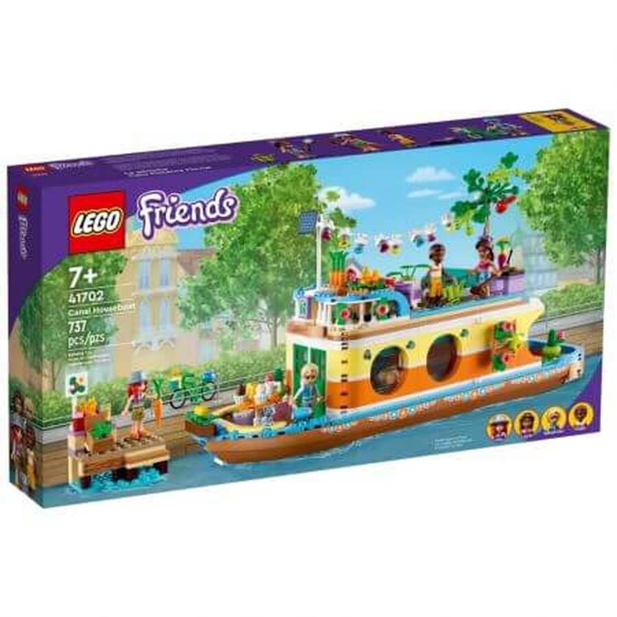Lego Friends casa flotante, +7 años, 41702, Lego