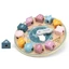 PolarB geometric shapes educational clock, New Classic Toys