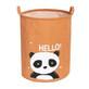 Cestino in cotone per giocattoli, 35X45 cm, Hello Panda, Sipo