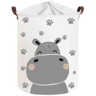 Cotton basket for toys, 35X45 cm, Hippo, Sipo