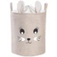 Panier de rangement pliable pour jouets avec cordon, 63L, Lapin, Sipo