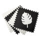 Play mats Puzzle 3D Feli, 120x120 cm, Black, Momi