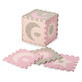 3D Puzzle Play Mat Nebe, 90 x 90 cm, Pink, Momi