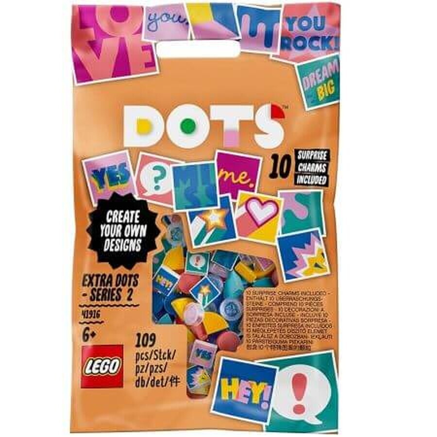 Dots Extra Serie 2 Lego Dots, 41916, Lego