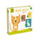 Dudu Puzzle im Rahmen, Haustiere, +2 Jahre, Ludattica