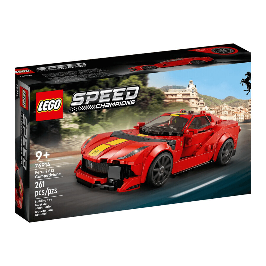Ferrari 812 Competizione Lego Speed Champions, 9 years+, 76914, Lego