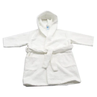 Premium bathrobe, 2-3 years, White, Baltic Bebe