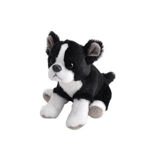 Pluche knuffel Boston Terrier puppy, 13 cm, Wild Republic