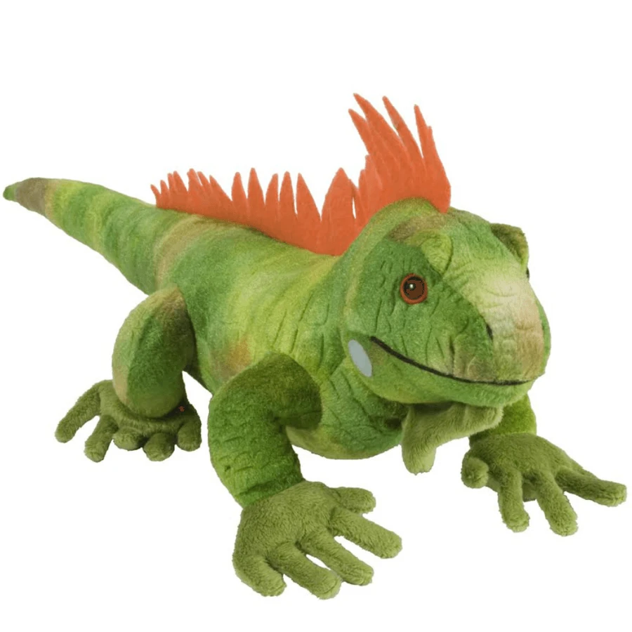 Leguaan pluche knuffel, 30 cm, Wild Republic