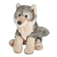 Pluche wolf speelgoed, 20 cm, Wild Republic
