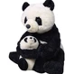 Panda bear and cub plush toy, 25 cm, Wild Republic