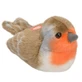 Peluche Pájaro con sonidos, 17 cm, Macaleandru, Wild Republic