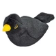 Pluche knuffel Vogel met geluiden, 17 cm, Mierla, Wild Republic