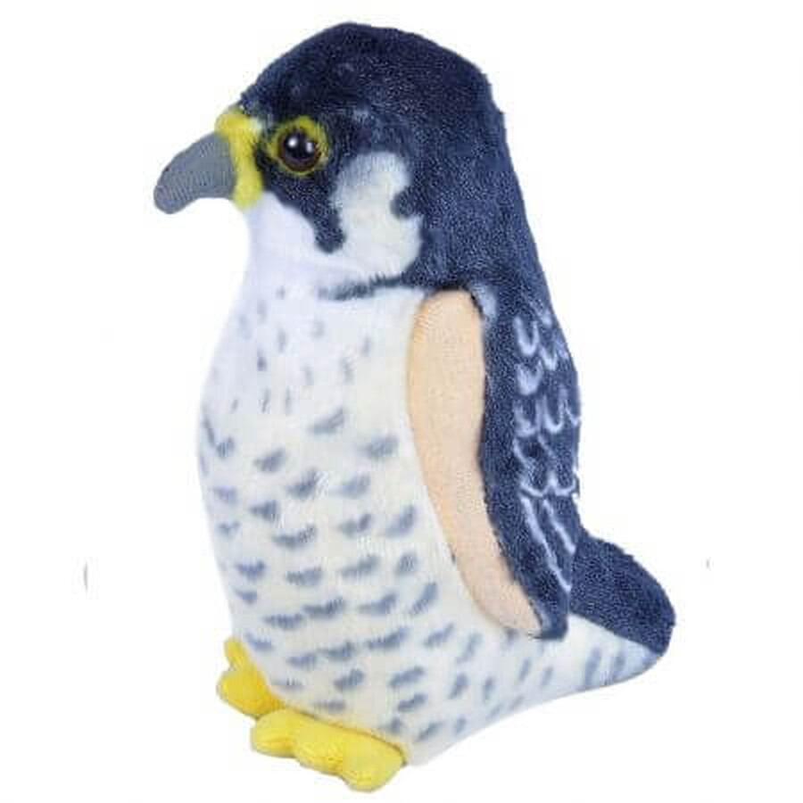 Pluche knuffel vogel met geluiden, 17 cm, Soim Calator, Wild Republic