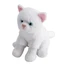 Witte kat pluche knuffel, 13 cm, Wild Republic
