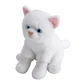 White Cat plush toy, 13 cm, Wild Republic