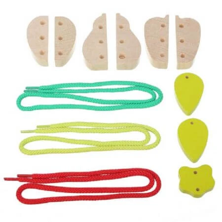 Wooden toy, 14811, Fruit Spinning Game, Cubika