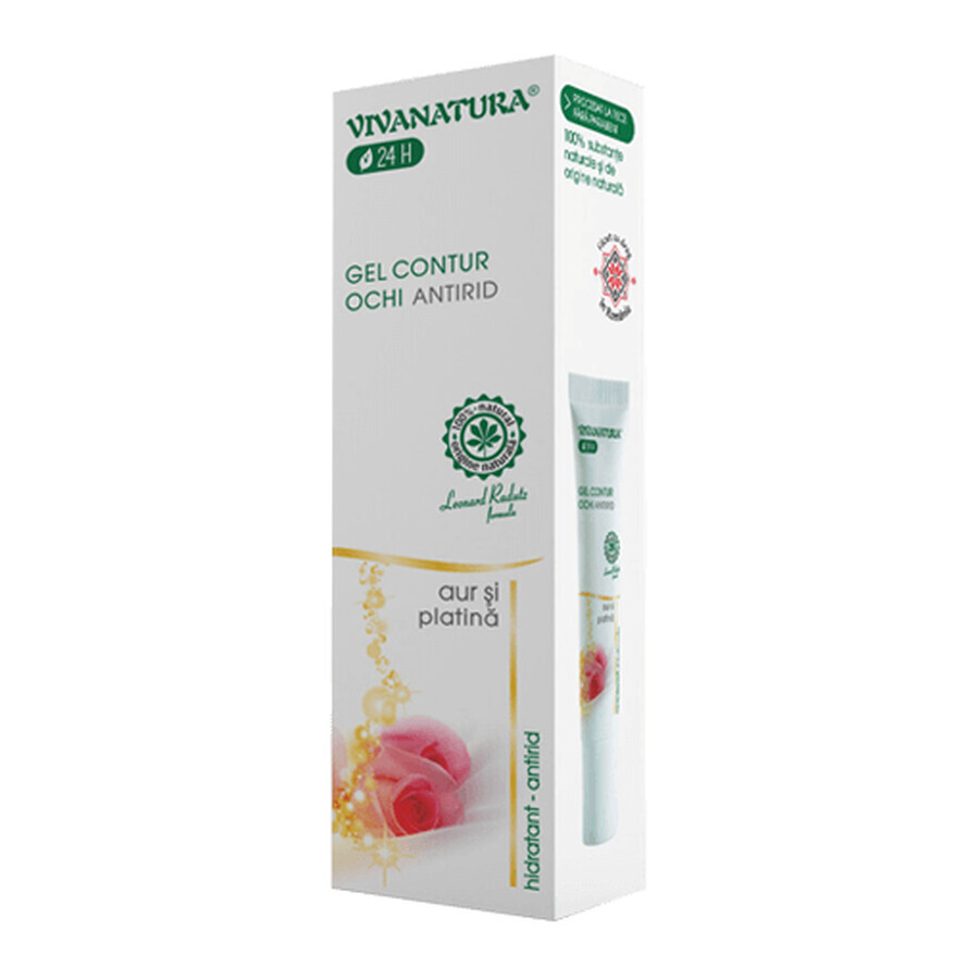 Buy Eye contour gel, 15 ml, Vivanatura Eye contour gel, 15 ml, Vivanatura