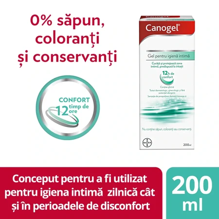 Canogel Intieme hygiënegel, 200 ml, Bayer