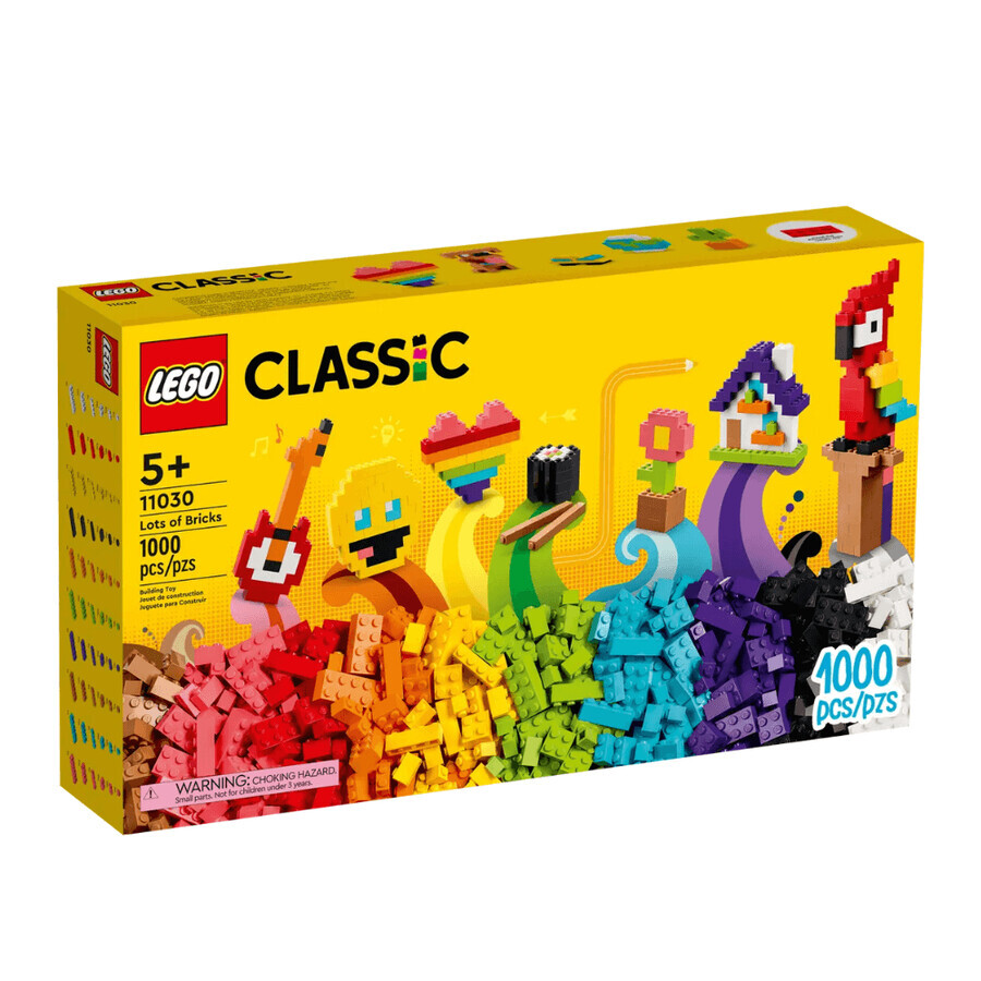 Lots of bricks Lego Classic, 5 years+, 11030, Lego