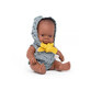 Poup&#233;e &#233;ducative, 21 cm, gar&#231;on africain, Miniland